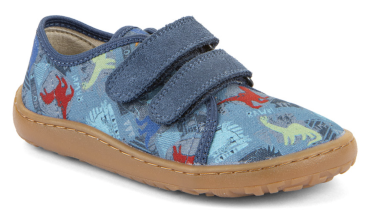 Froddo Barfußschuh/ Hausschuh Dinosaurier dark denim